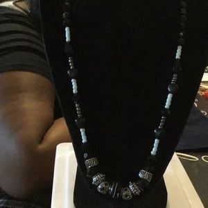 Homemade Dress Necklace